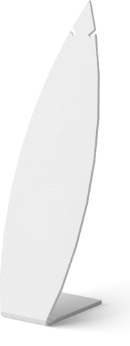 Подставка для кулона/фигурная/2 прорези Подставка для кулона/фигурная/2 прорези