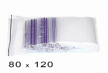 Пакеты полиэтиленовые Zip-Lock 8х12см (100 штук в упаковке)