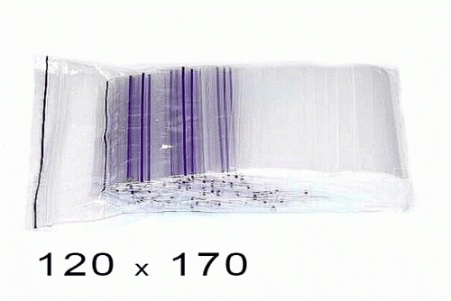 Пакеты полиэтиленовые Zip-Lock 12х17см (100 штук в упаковке).