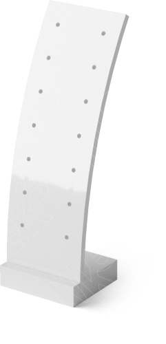 Подставка акриловая для пусет/отверстия/ПЭТ карман Подставка акриловая для пусет/отверстия/ПЭТ карман