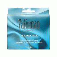 Салфетка из микрофибры ТАЛИСМАН для ухода за ювелирными изделиями, 25х25 см