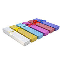 Футляр картонный прямоугольный, ассорти (6х2шт), серия 