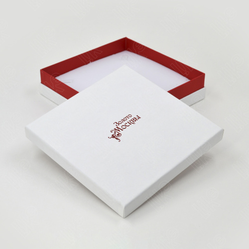 Футляр картонный с прослойкой, серия "Степ", 165х165х42 мм фото 6 Футляр картонный с прослойкой, серия "Степ", 165х165х42 мм фото 6