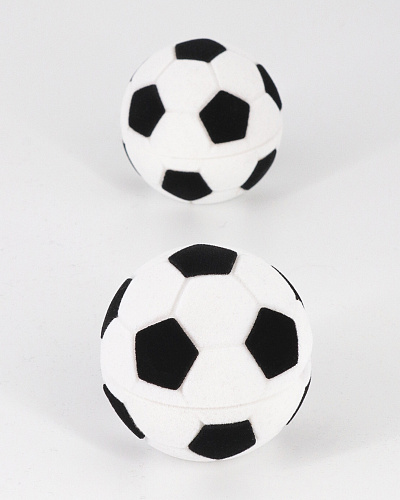  Футляр, футбольный мяч, серия "Детская". Белый+Чёрный