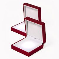 Футляр квадратный, серия "СЕВЕРНОЕ СИЯНИЕ".