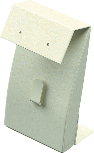 Подставка для гарнитура/изогнутая/2 отверстия на планке/язычок/ф.№6 (шляпная резинка)