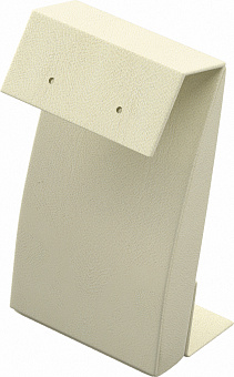 Подставка для серег/изогнутая/2 отверстия на планке/ф.№6 (шляпная резинка)/Н-80 мм.