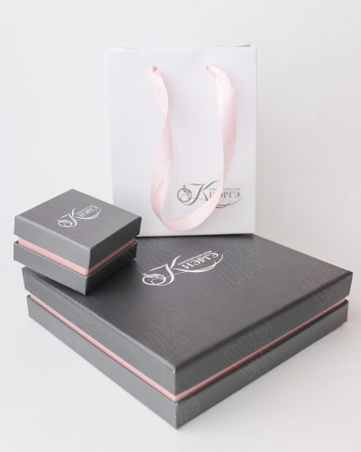 Футляр картонный с прослойкой, серия "Степ", 165х165х42 мм фото 4