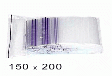 Пакеты полиэтиленовые Zip-Lock 15х20см (100 штук в упаковке).