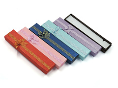 Футляр картонный прямоугольный, ассорти (6х2шт), серия 