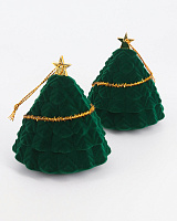  Футляр ёлочка, серия "Новогодняя". Зелёный