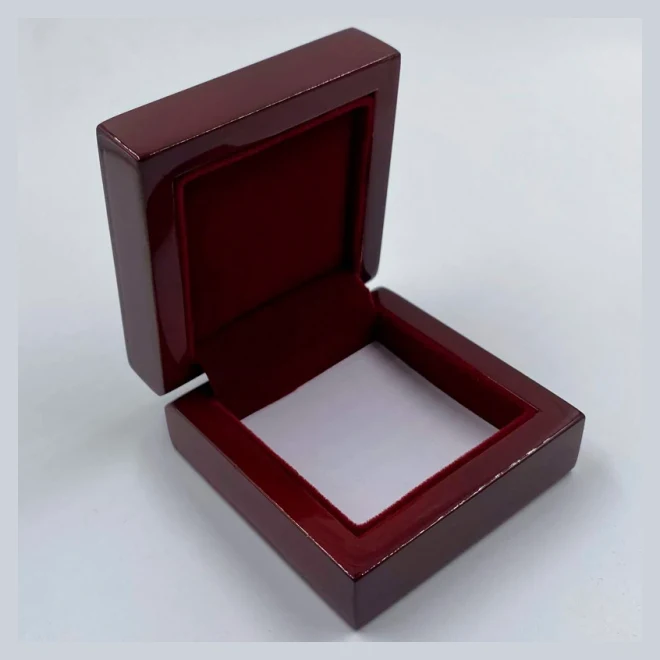 Футляр деревянный, 69, 3×69, 3×33, 5 мм, цвет вишневый
