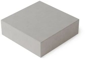 Платформа прямоугольная/145×145×45 мм, цвет замша серая "velvet"