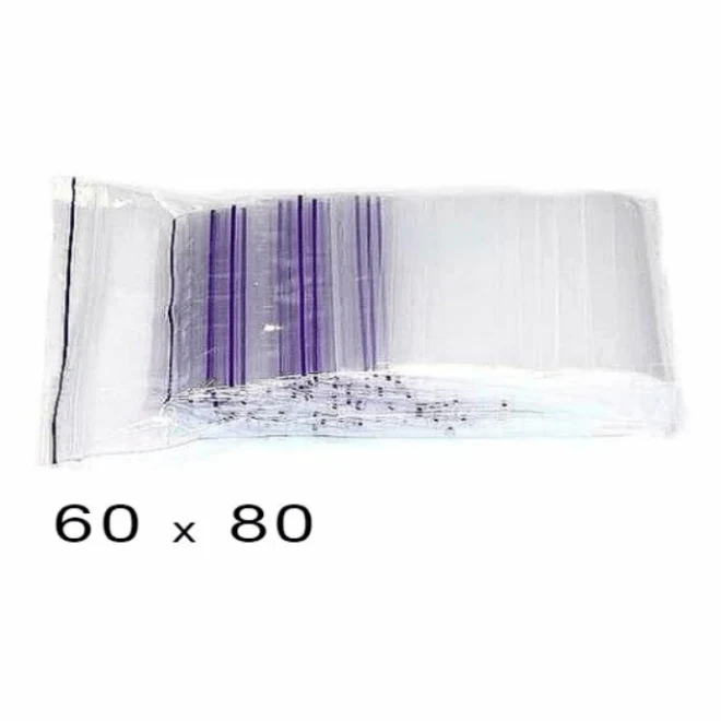 Пакеты полиэтиленовые Zip-Lock 6х8см (100 штук в упаковке), 60×80×5 мм