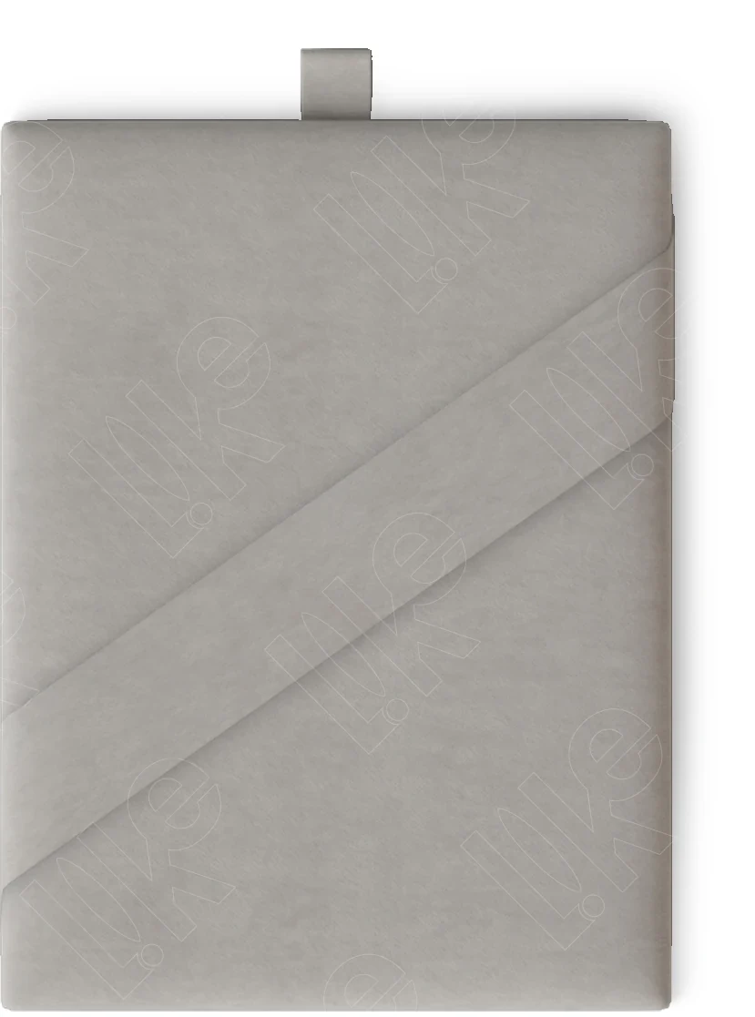 Вкладыш 06/горизонтальный/для броши/лента/петелька, 48×64×3 мм