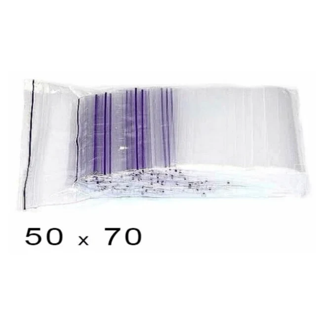 Пакеты полиэтиленовые Zip-Lock 5х7см (100 штук в упаковке), 50×70×5 мм