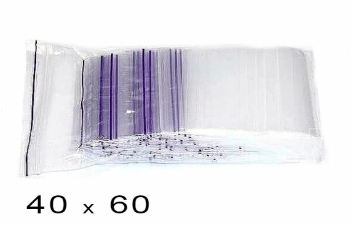 Пакеты полиэтиленовые Zip-Lock 4х6см (100 штук в упаковке), 40×60×5 мм
