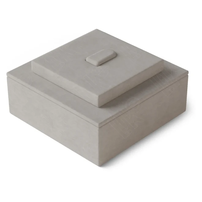 Кубическая подставка для кольца - язычок, накладка, 60×60×35 мм