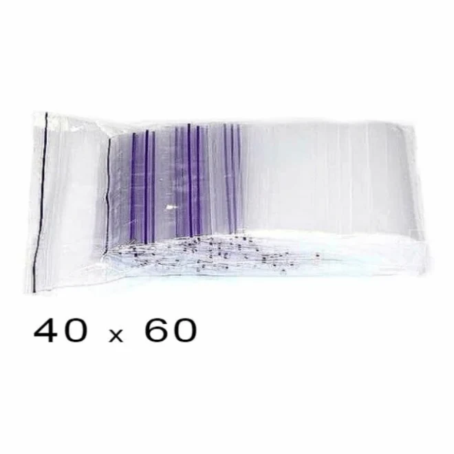 Пакеты полиэтиленовые Zip-Lock 4х6см (100 штук в упаковке), 40×60×5 мм