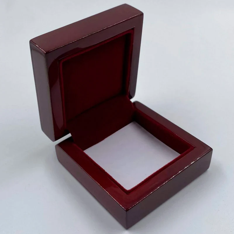 Футляр деревянный, 69, 3×69, 3×33, 5 мм, цвет вишневый
