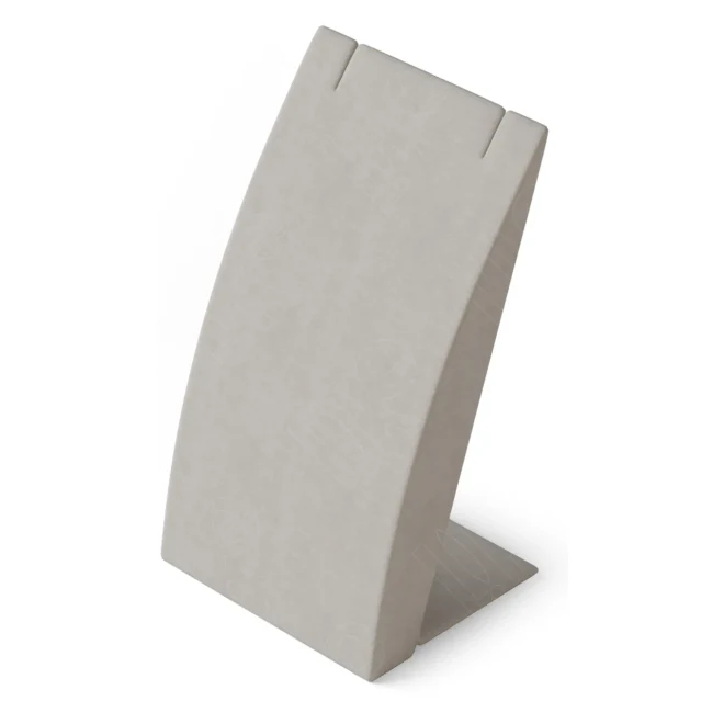 Подставка для серег/подвески/изогнутая/2 прорези/ф.№6 (резинка), 70×60×122 мм