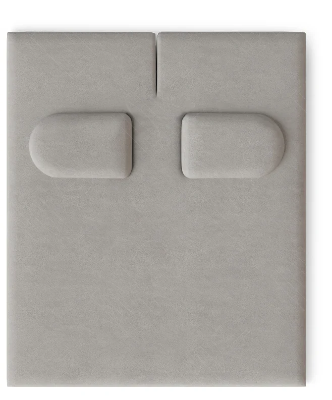 Вкладыш 09/наклонный/для серег/2 язычка/прорезь для нитки, 36×42×2 мм